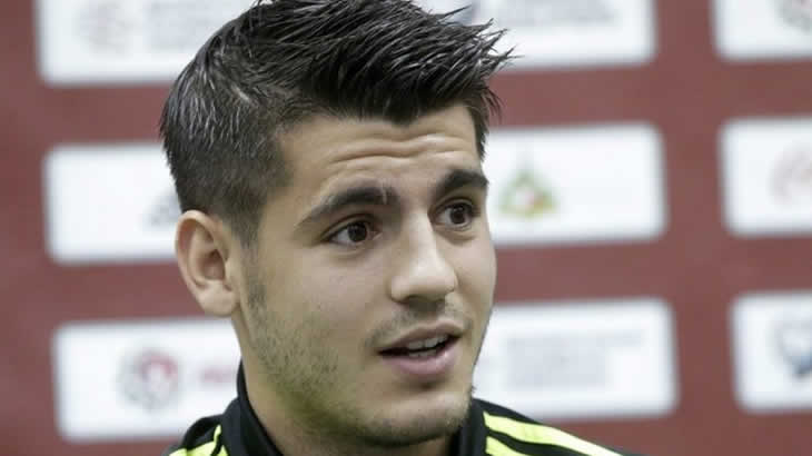 Morata encantado de jugar en el Real Madrid