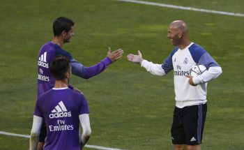 Zidane prueba con Morata de entrada